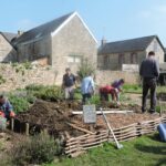 Construction d'un carré potager