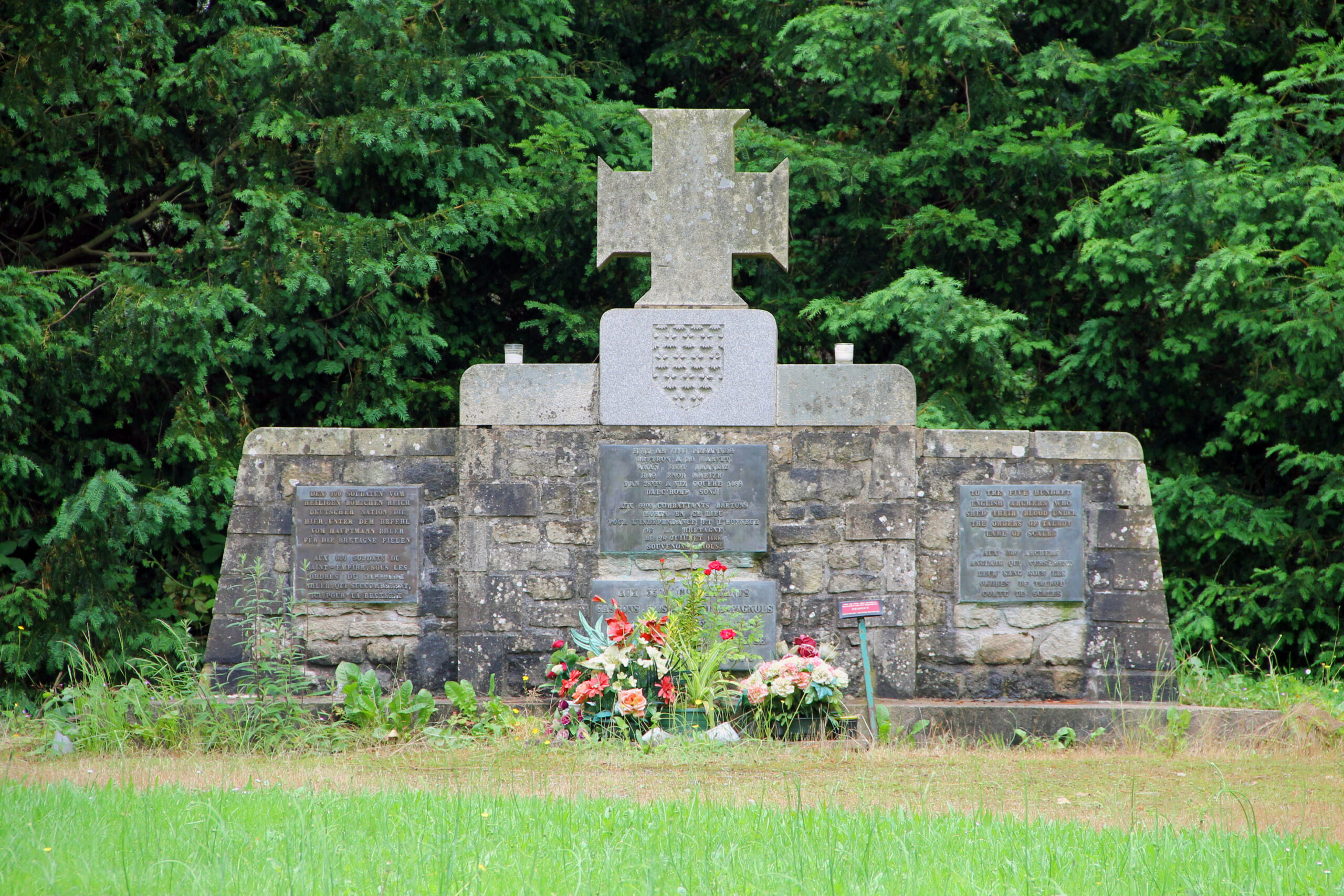 Le mémorial aux bretons