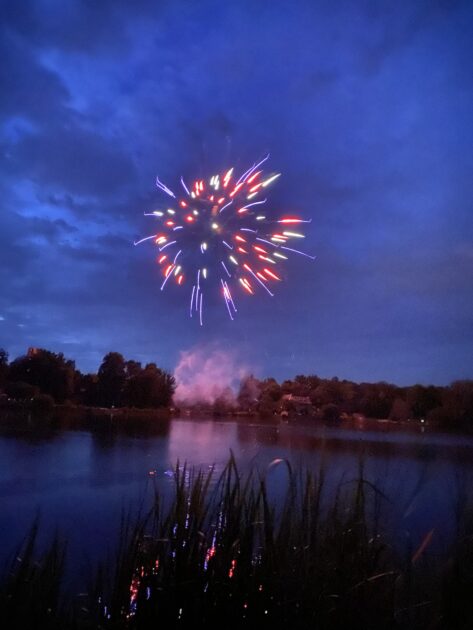 feu d'artifice